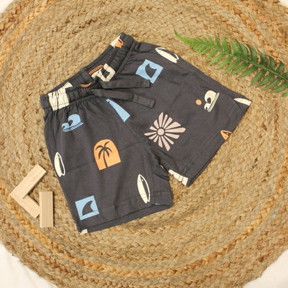 New born casual wear set-Ash Colour