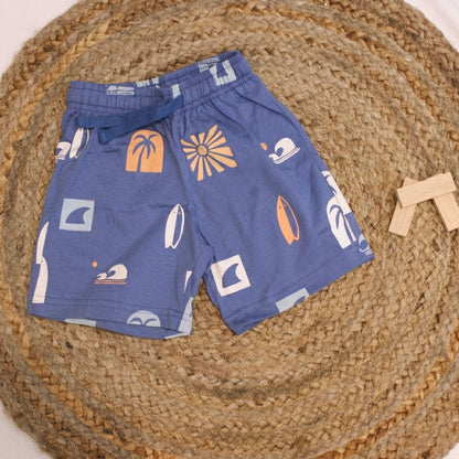 New born caual wear-Blue Colour
