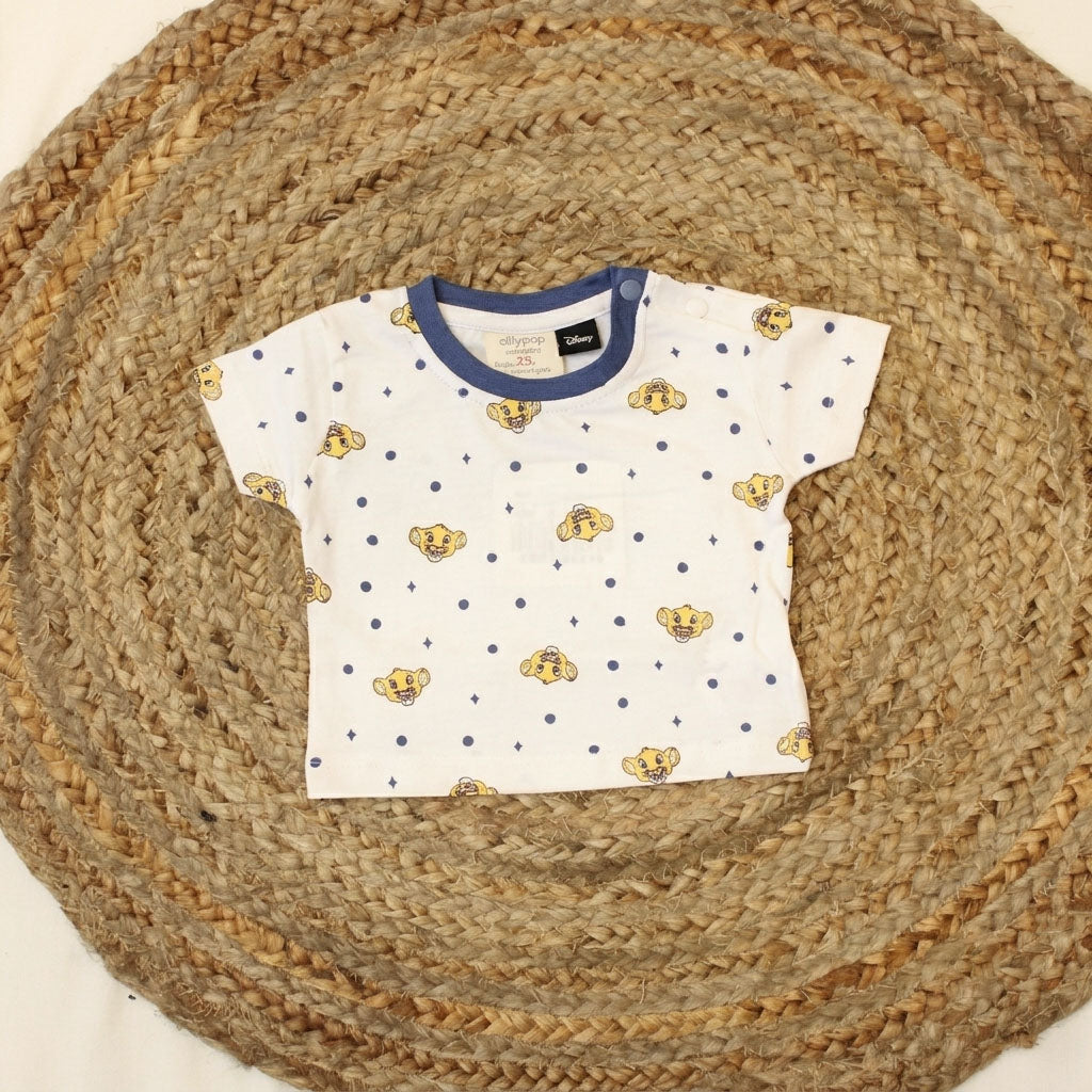 New born casual wear two piece set blue