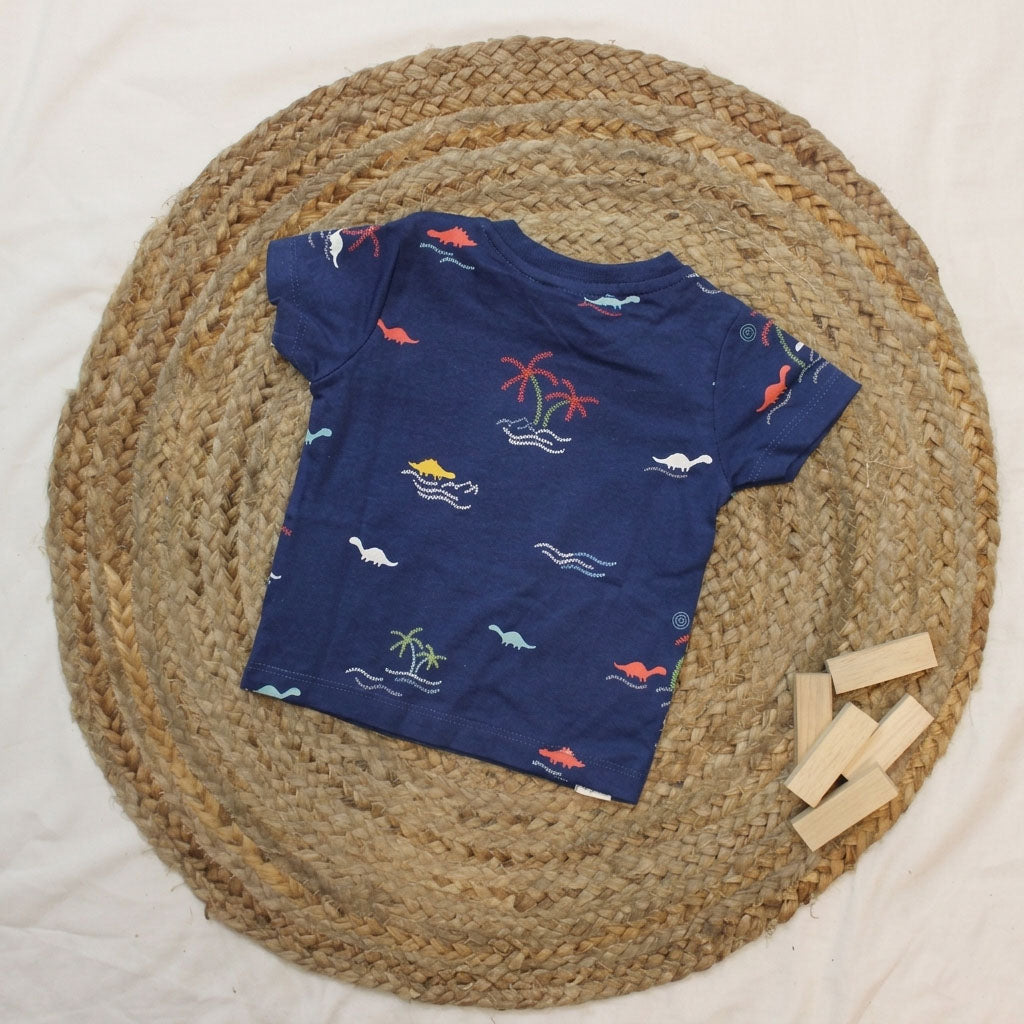 New Born Tee -Navy Blue