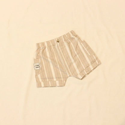 New born casual wear- Brown and Cream