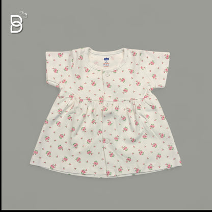 NEWBORN FROCK-WHITE
