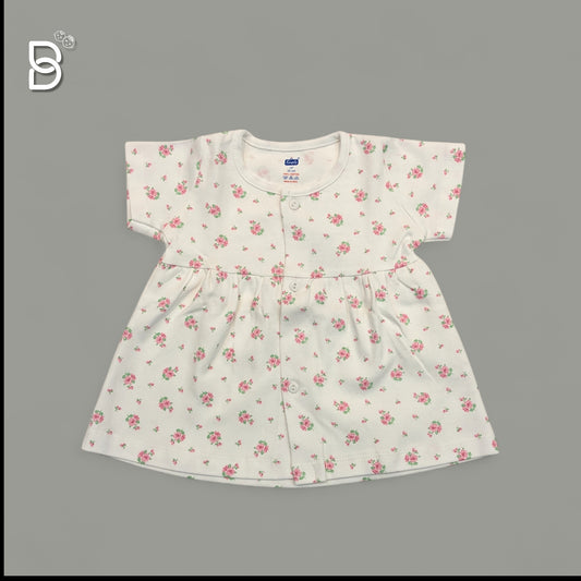 NEWBORN FROCK-WHITE
