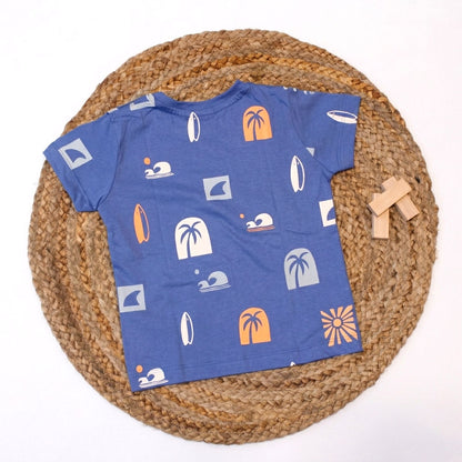New born caual wear-Blue Colour