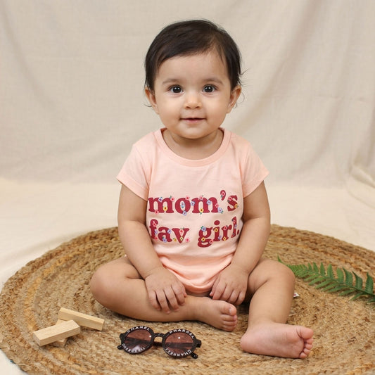 New born girl's tshirt
