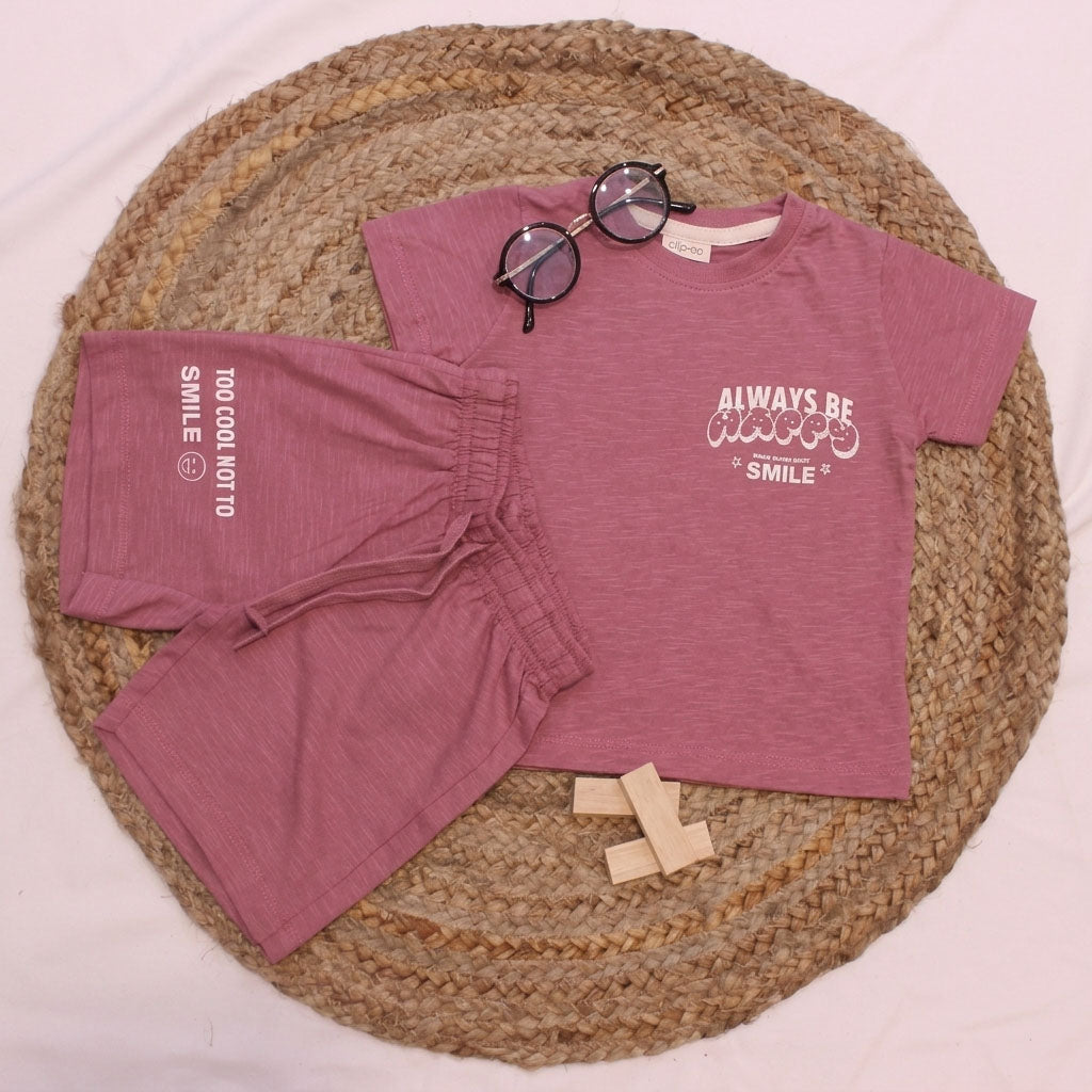 New Born Casual Wear-Rose Colour