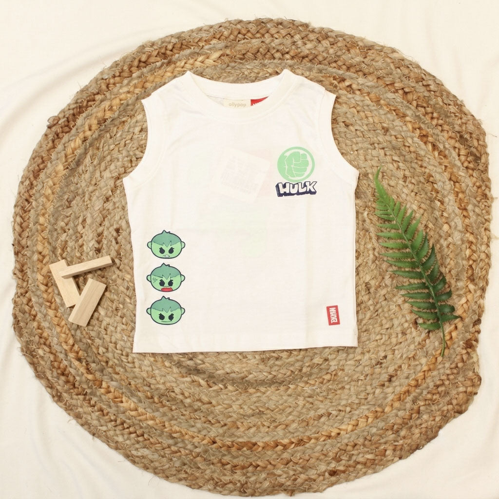 New born white sleeves tee-White Colour