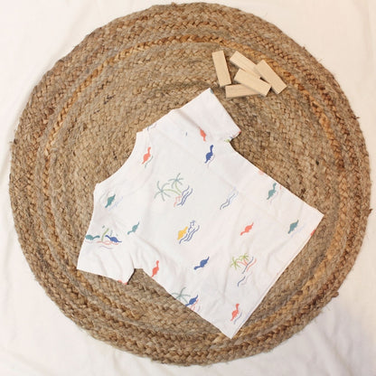 New Born White TEE