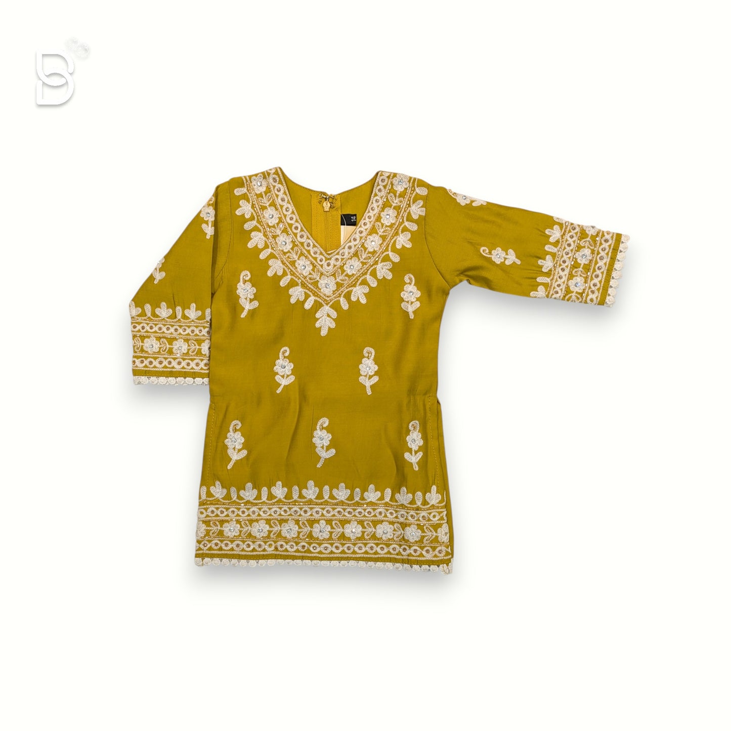 Girls Traditional -Mustard Yellow